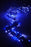 16 FT Cluster Extension Set Blue With 1 String Of 500 LED Lights