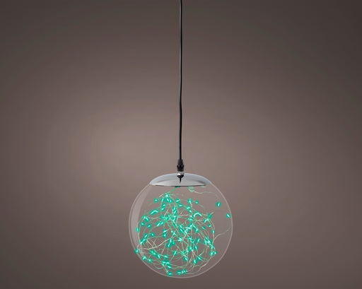 80 Green Micro LED Hanging Ball