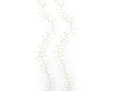 4 FT 100 Micro LED Warm White Compact Lights With Silver Wire Battery Operated
