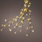 8 FT Warm White & Classic White Bunch 832 Micro LED Lights With Gold Wire