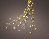 8 FT Warm White & Classic White Bunch 832 Micro LED Lights With Gold Wire