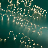 20 FT 378 Micro LED Warm White Twinkle Lights With Silver Wire