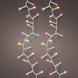 36 FT 500 LED Multi Compact Lights With Transparent Wire