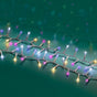 36 FT 500 LED Multi Compact Lights With Transparent Wire