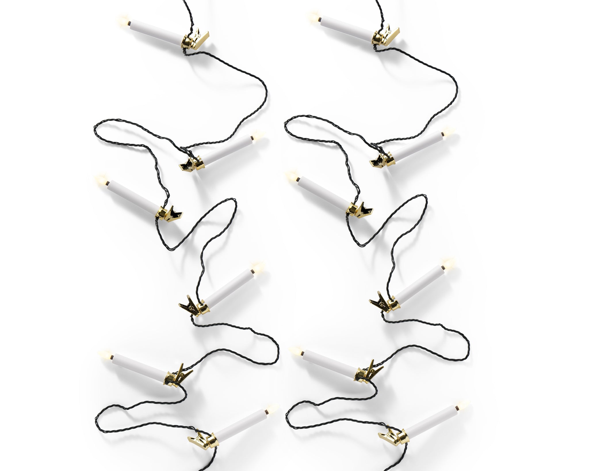 5" 20 LED Warm White Candle Lights