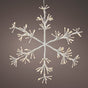 28" X 31" 294LED Warm White LED Flashing White Snowflake