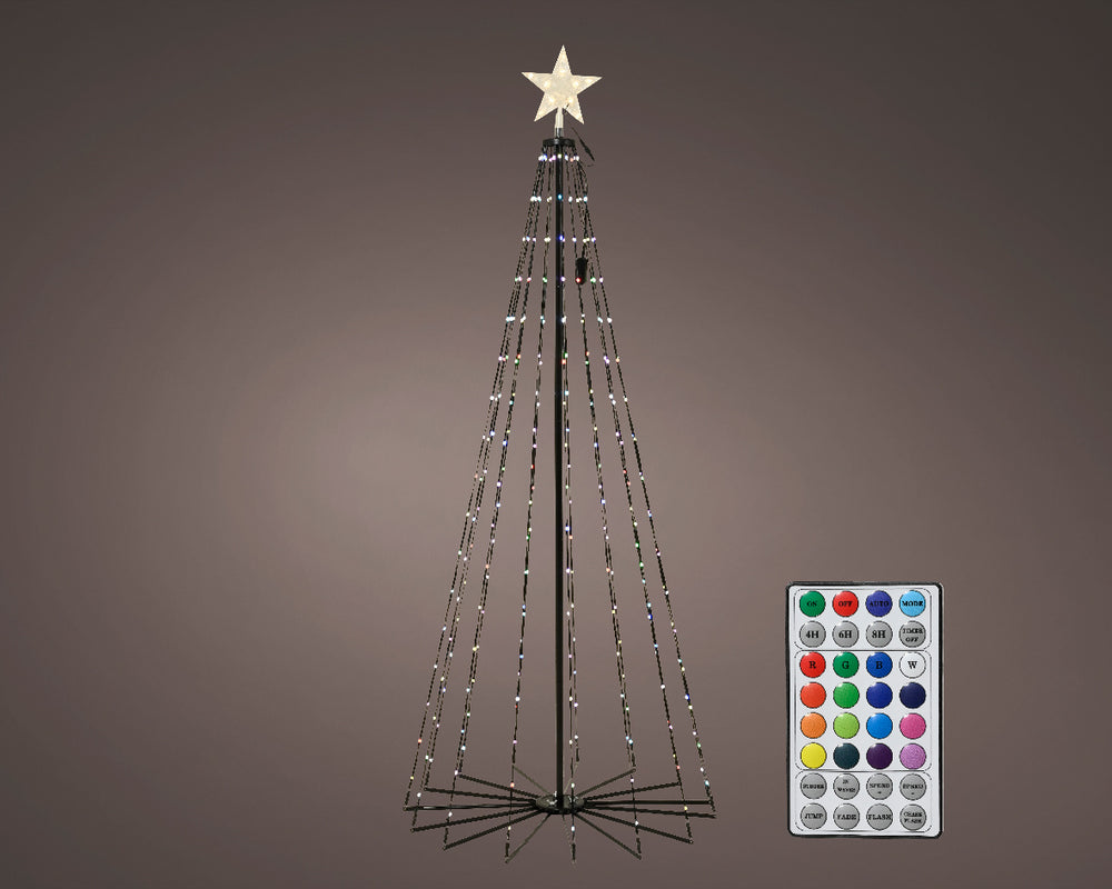 3D Tree Warm White 256 LED Dancing Color Changing