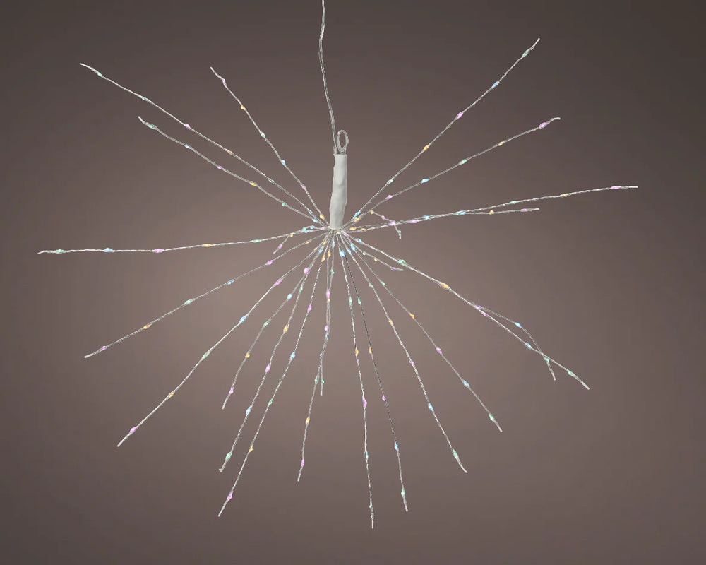 144 LED Soft Multicolor Polestar Silver Corded