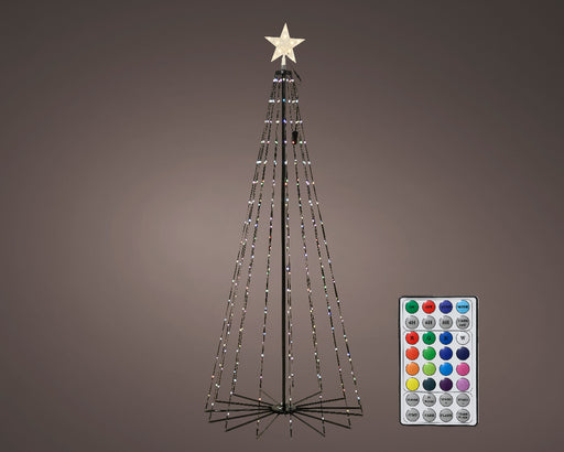 3D Tree Warm White 205 LED Dancing Color Changing