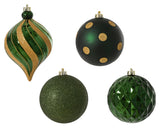 6" Glitter Shiny & Matte Shatterproof Ball Ornament Assorted