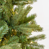 Slim Montgomery Pine Pre Lit Warm White LED Lights