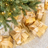 Slim Montgomery Pine Pre Lit Warm White LED Lights