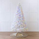 White Parkview Tree Pre-Lit Color Changing LED Lights