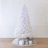 White Parkview Tree Pre-Lit Color Changing LED Lights