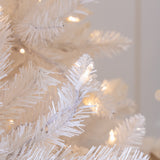 White Parkview Tree Pre-Lit Color Changing LED Lights