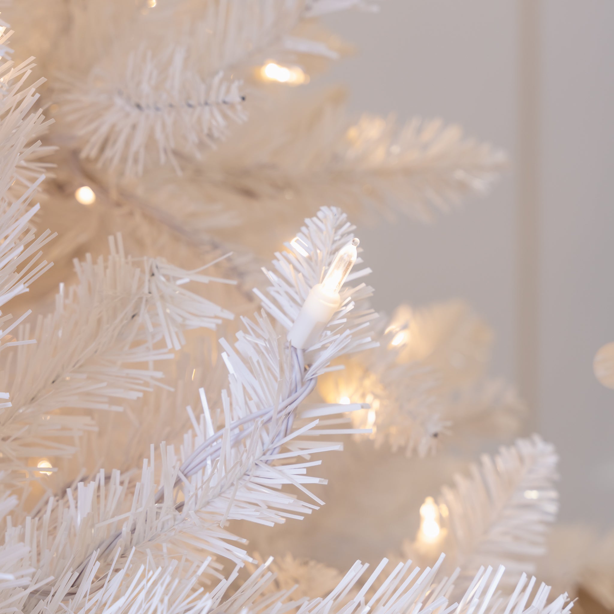 White Parkview Tree Pre-Lit Color Changing LED Lights