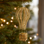 3 FT Gold Air Balloon Micro Warm White LED