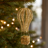 3 FT Gold Air Balloon Micro Warm White LED