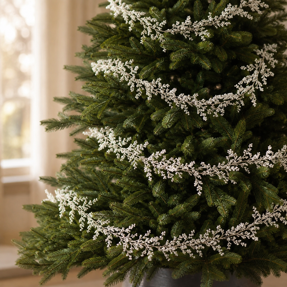 6 FT Pearlized Berry Garland