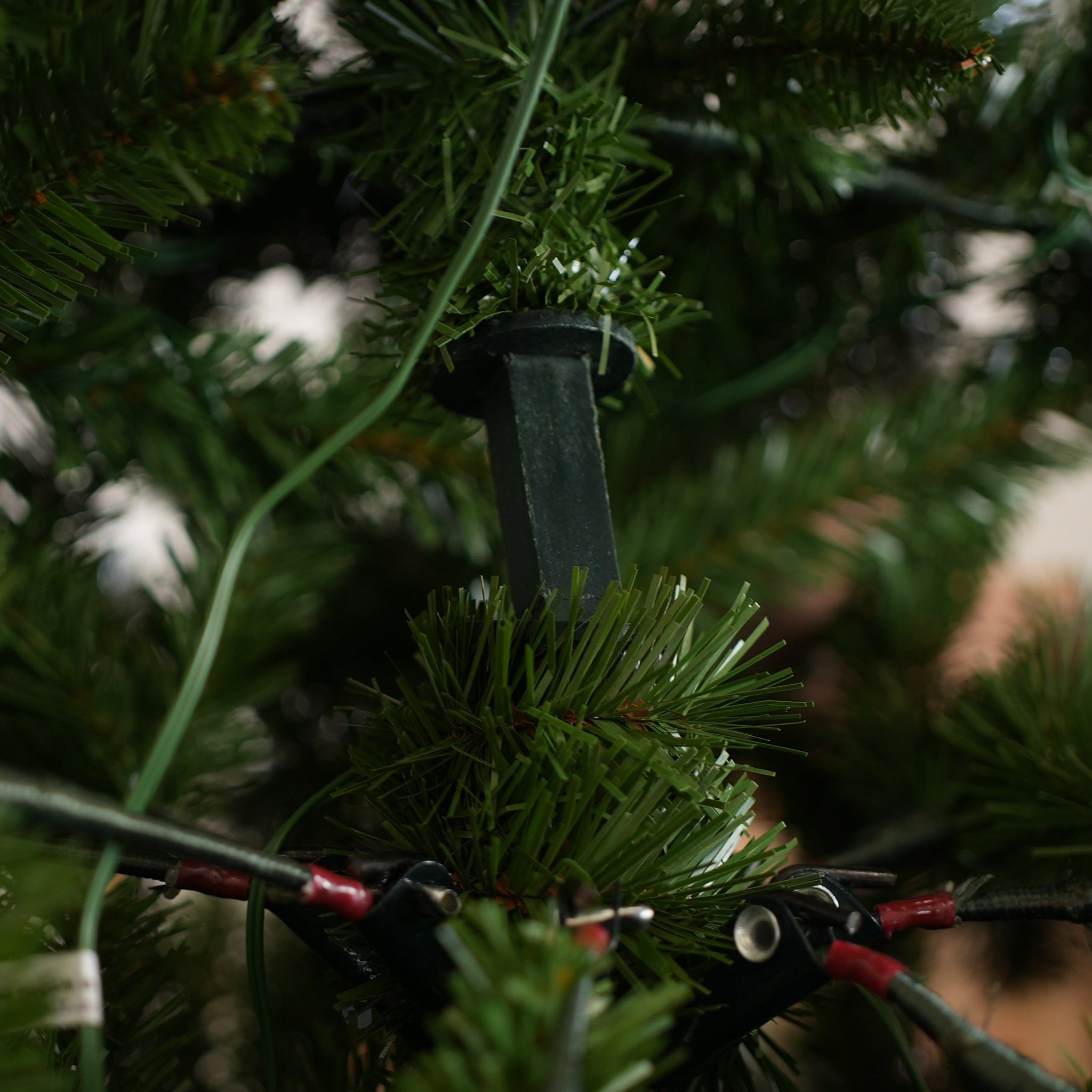 Mountain Spruce Tree Pre-Lit Warm White LED Lights