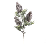 31" Brown Pinecone Pine Spray