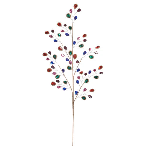 32" Mulitcolor Jeweled Spray