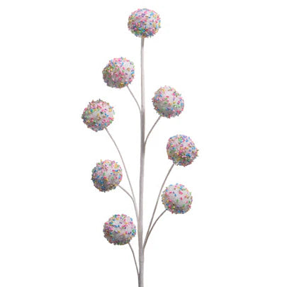 23" Candy Sprinkle Ball Spray