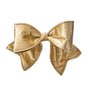 16" Outdoor UV-Resistant Padded Gold Velvet Bow