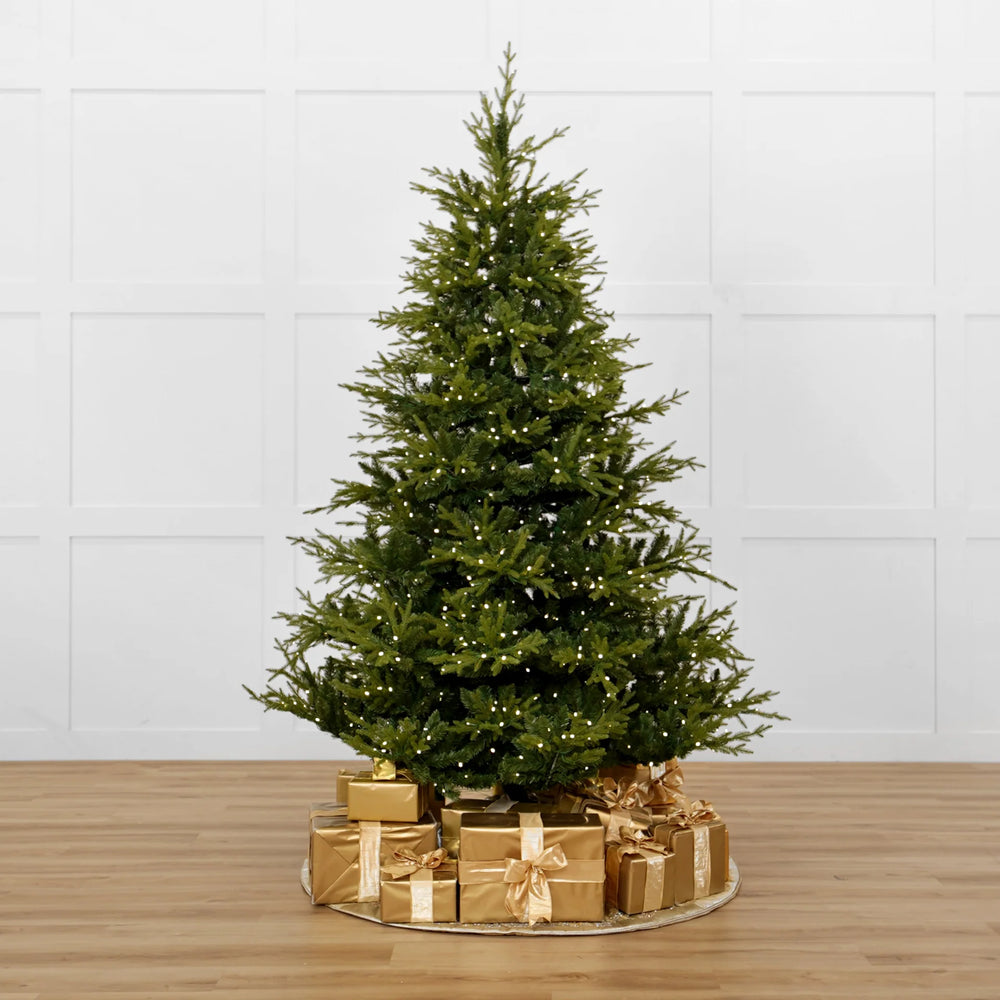 Norway Deluxe Tree Pre Lit Warm White LED Lights
