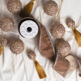 Gold Opulence Ornament & Ribbon Bundle