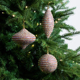 Gold & Pink Shimmering Opulence Ornament & Ribbon Bundle