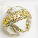 Gold & Ivory Opulence Ornament & Ribbon Bundle