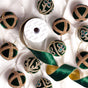 Emerald & Gold Opulence Ornament & Ribbon Bundle