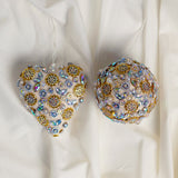 Ivory Opulence Ornament & Ribbon Bundle