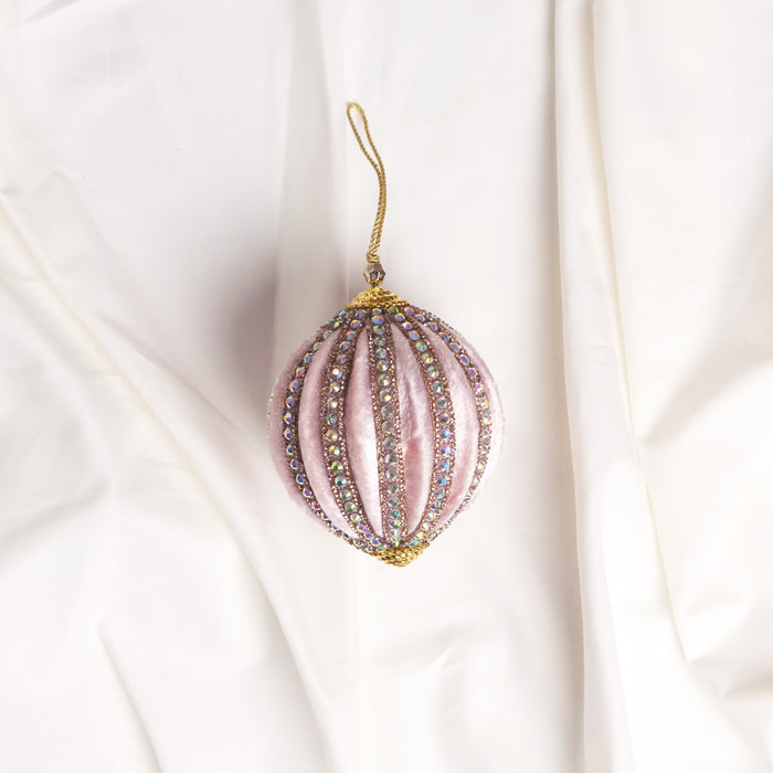 Pink Opulence Ornament & Ribbon Bundle