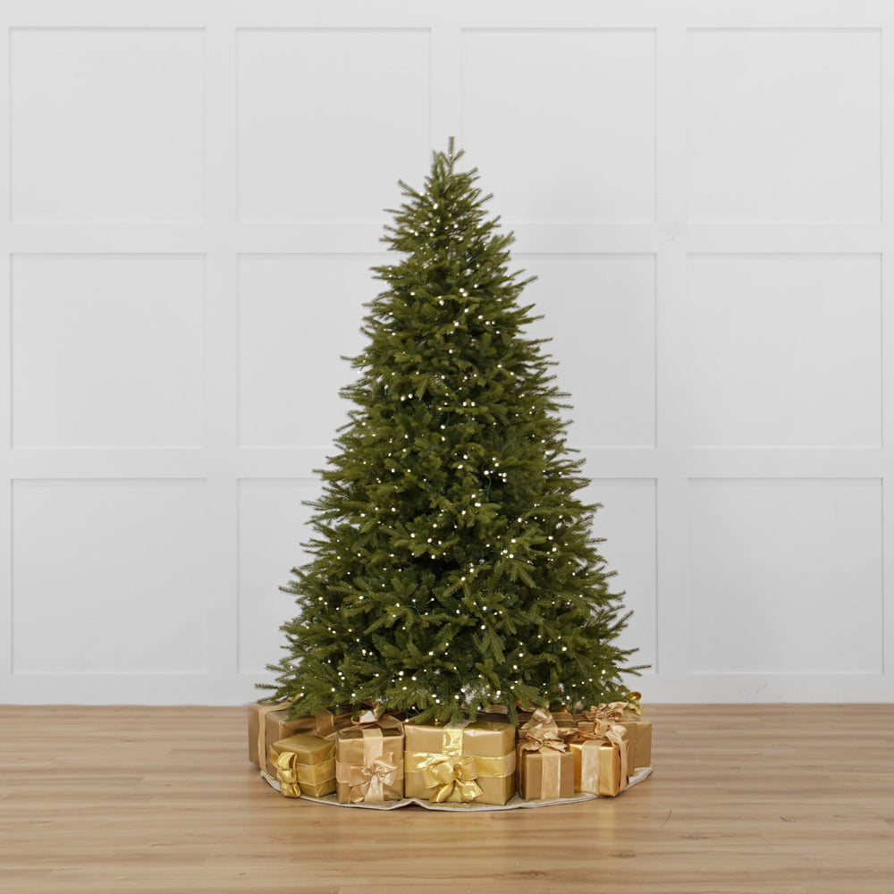 Sapphire Fir Tree Pre-Lit Warm White LED Lights