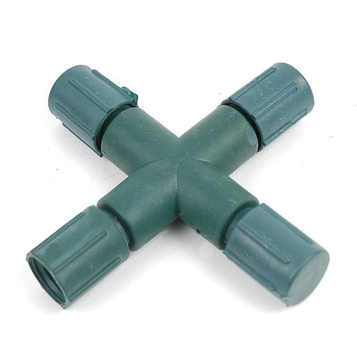 X Splitter Coaxial Green