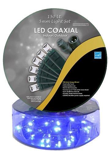 50 FT 150 LED 5MM Concave Coaxial Light Set